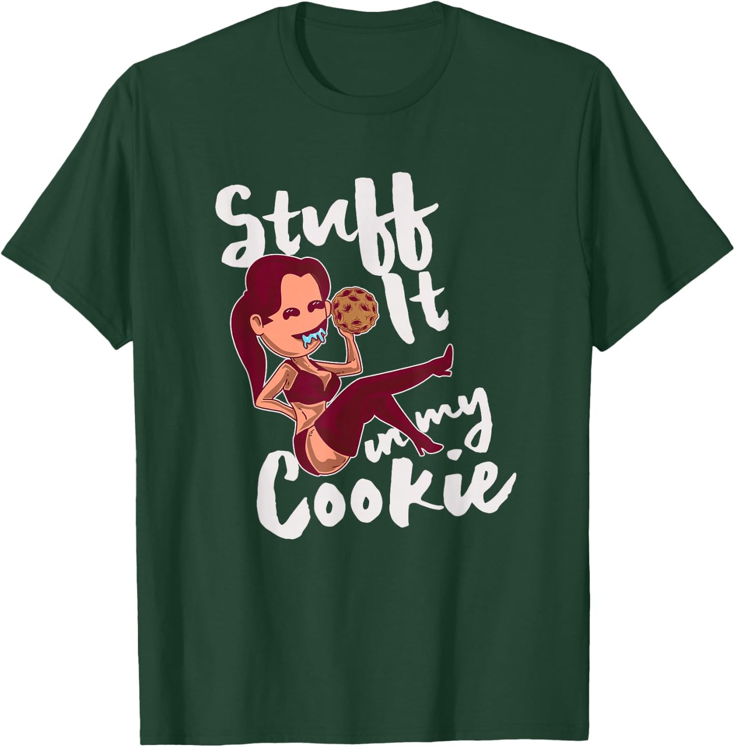 Funny Naughty Cookies Bakery Baker Gift Confectionery T-Shirt - T-Shirt | Forest