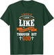 I Don't Look Like What I've Been Through Men Women Christian T-Shirt - T-Shirt | Forest