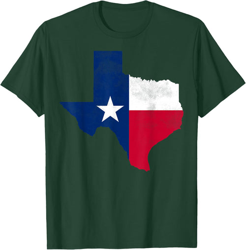 Texas State USA Distressed Flag Grunge Women Men Kids Texas