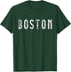 Vintage Boston Massachusetts Distressed T-Shirt - T-Shirt | Forest
