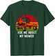 Ask Me About My Mower Zero Turn Funny Lawn Mowing T-Shirt - T-Shirt | Forest