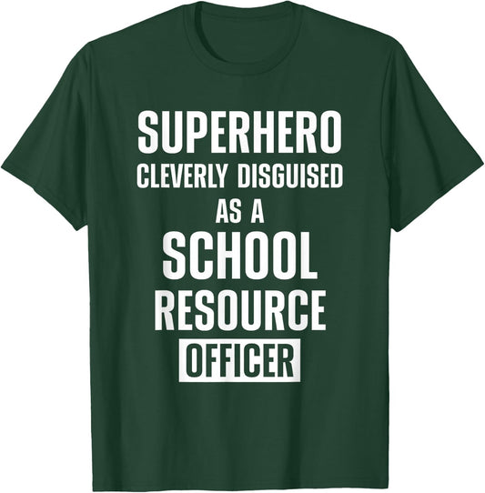 School Resource Officer SRO T-Shirt - T-Shirt | Forest