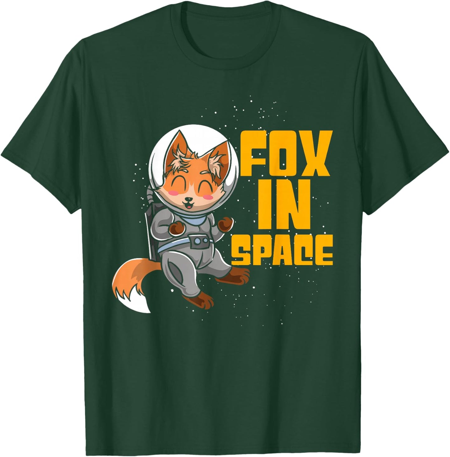 Fox In Space Fennec Fox Astronaut T-Shirt - T-Shirt | Forest