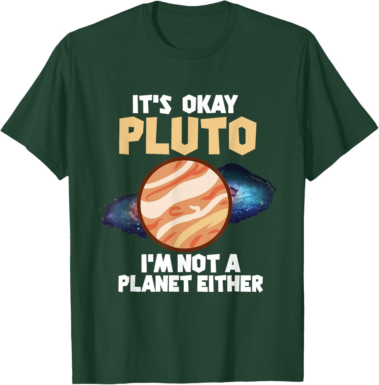 Pluto Astronomy Planet T-Shirt - T-Shirt | Forest