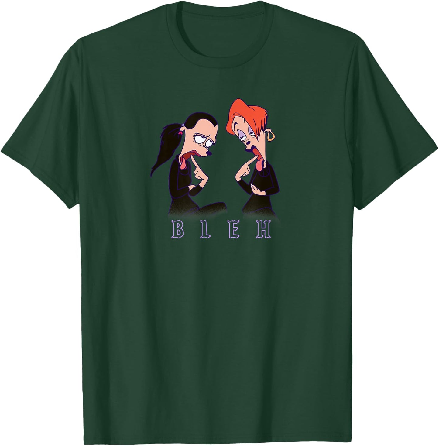 Disney A Goofy Movie Goth Girls Bleh Poster T-Shirt - T-Shirt | Forest
