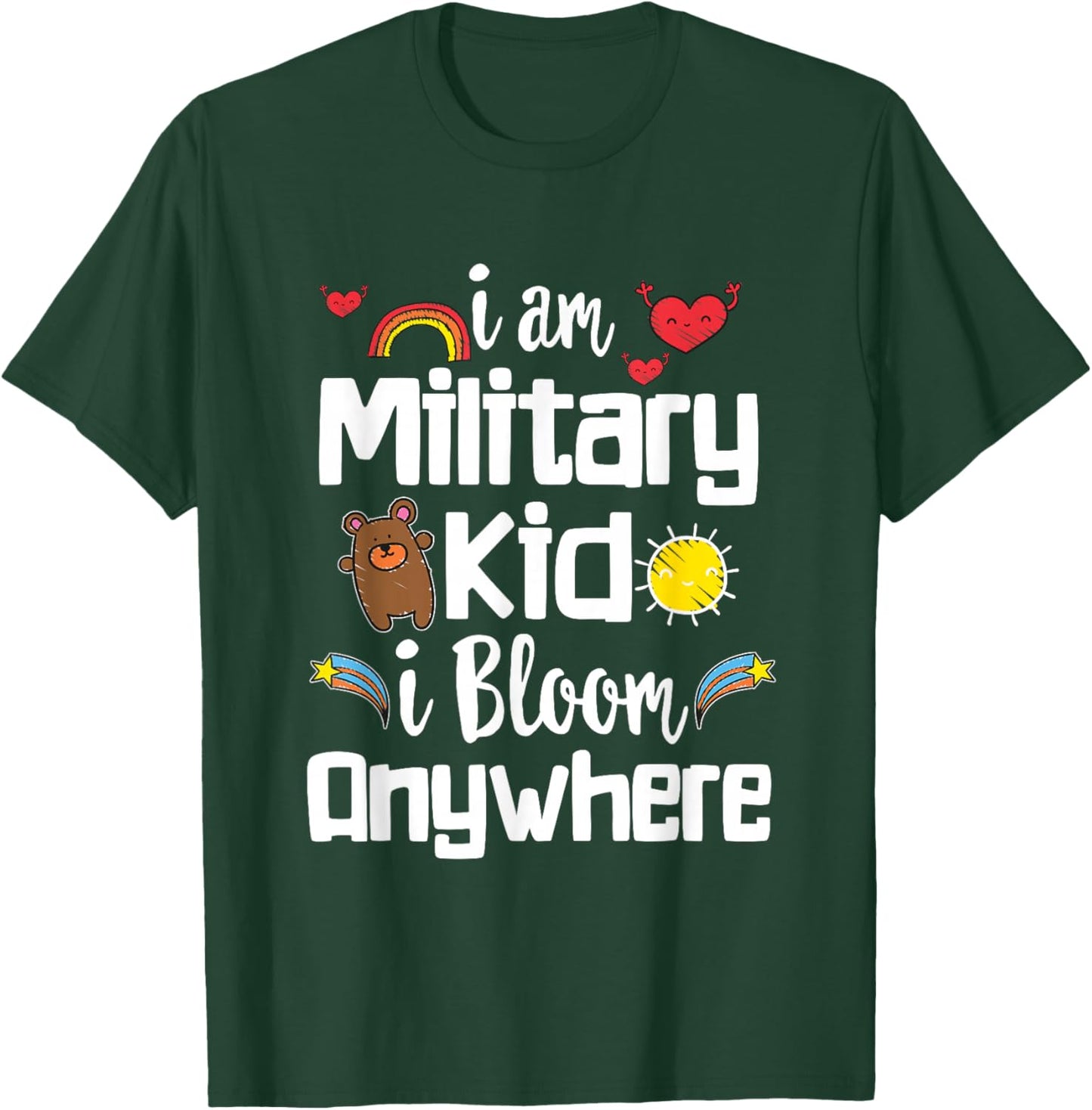 Purple Up Military Child month, Purple Military kid T-Shirt - T-Shirt | Forest
