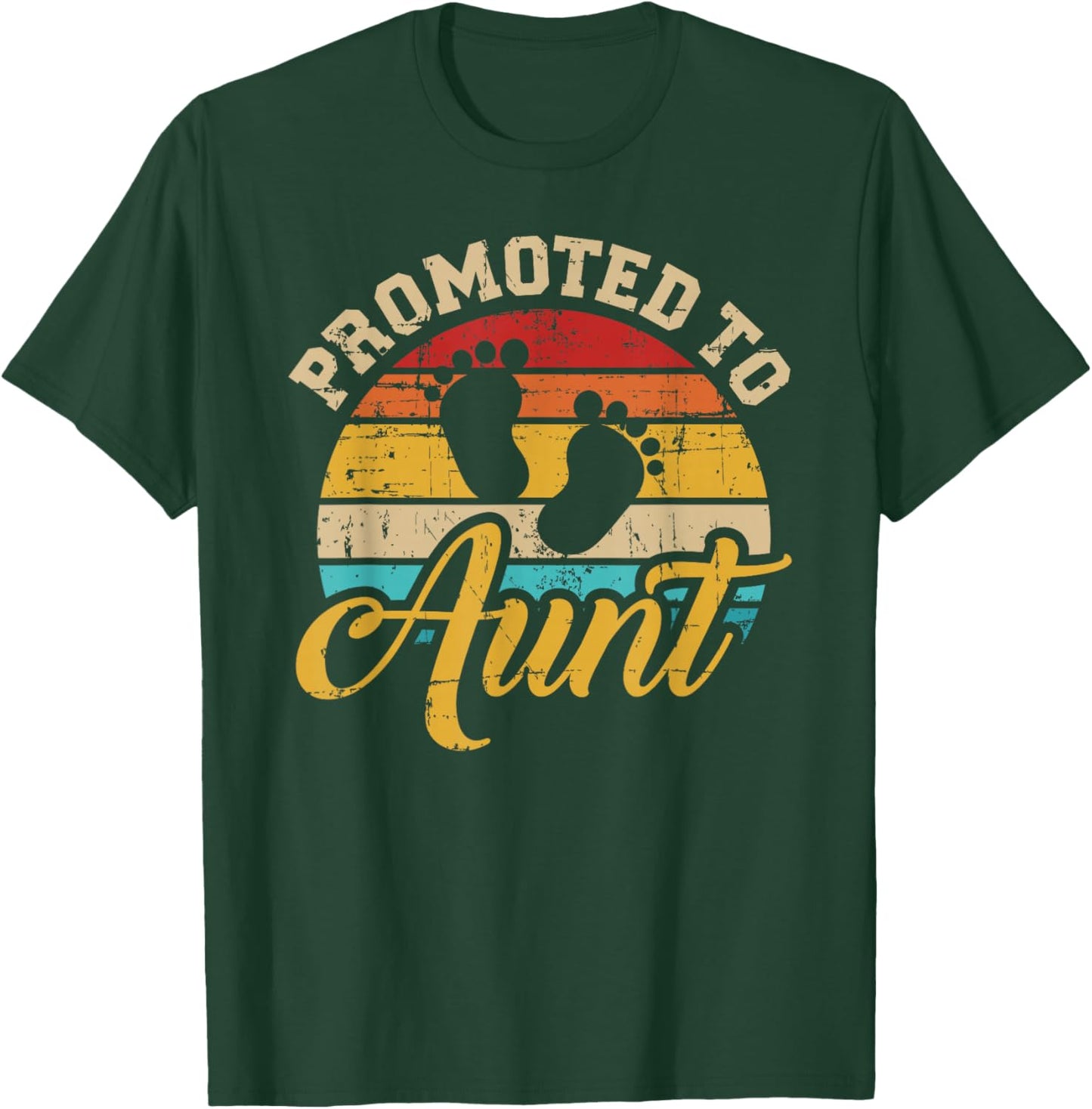 Promoted to aunt vintage T-Shirt - T-Shirt | Forest
