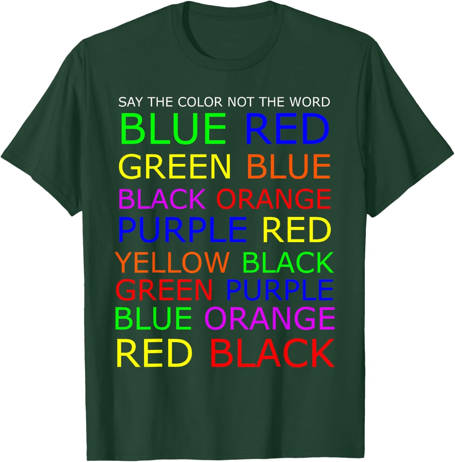 Neuroscience Brain Teaser Fun Science Teacher Men Women Gift T-Shirt - T-Shirt | Forest