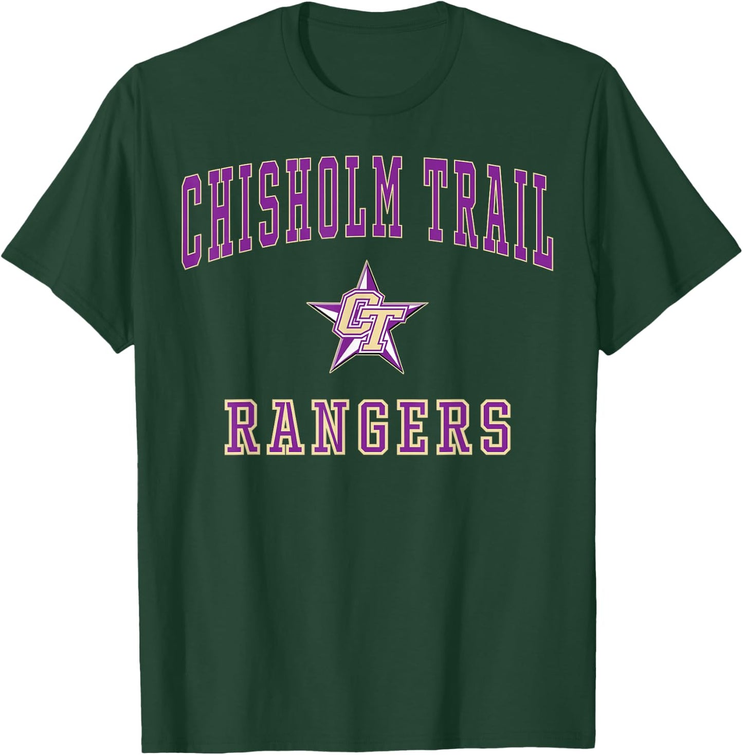 Chisholm Trail High School Rangers C1 T-Shirt - T-Shirt | Forest