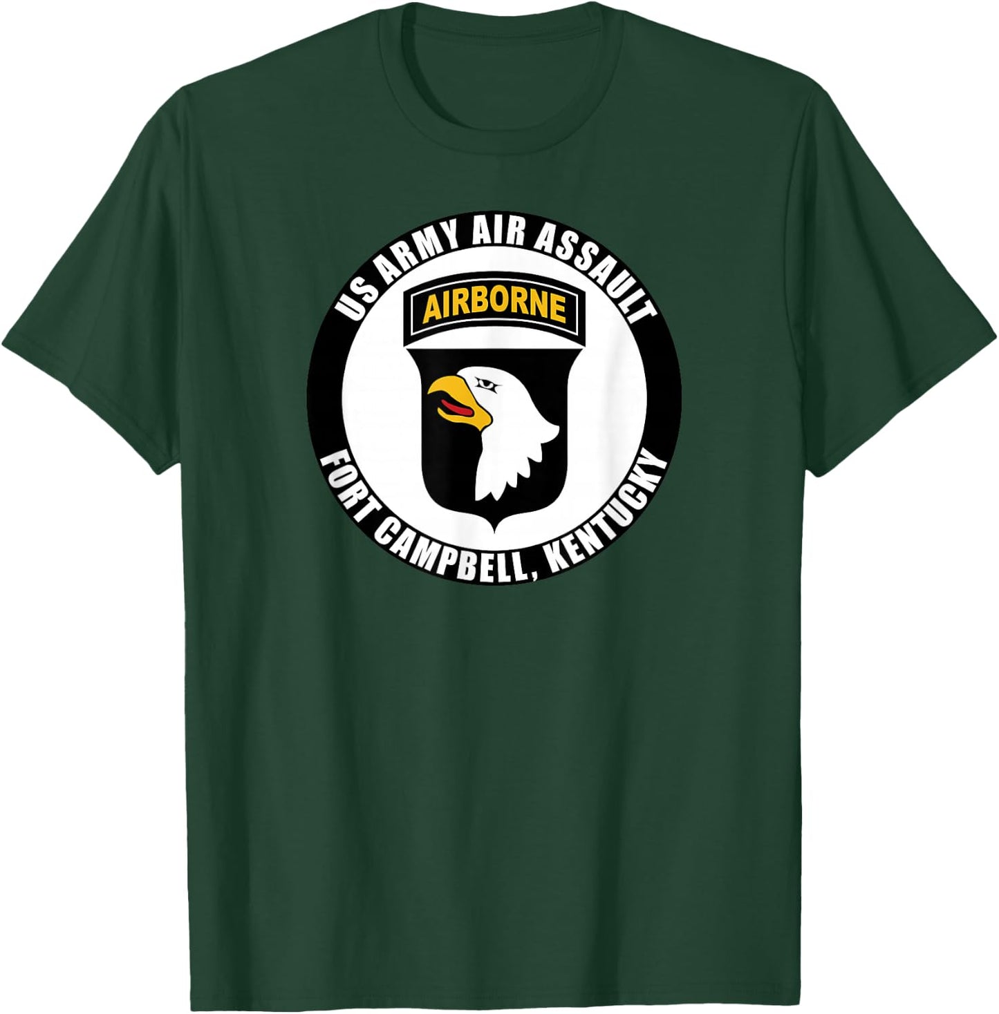 US Army Air Assault Fort Campbell Kentucky 101st Airborne T-Shirt - T-Shirt | Forest