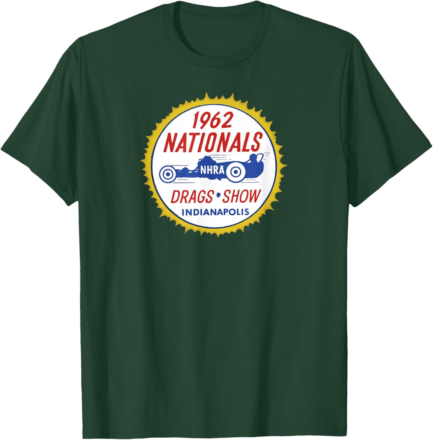 NHRA 1962 Nationals T-Shirt - T-Shirt | Forest