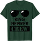 Ring Bearer Crew Ring Wedding Party Sunglass Security T-Shirt - T-Shirt | Forest