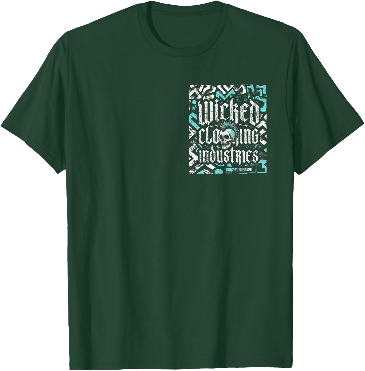 Punk Rock Outlaw T-Shirt - T-Shirt | Forest