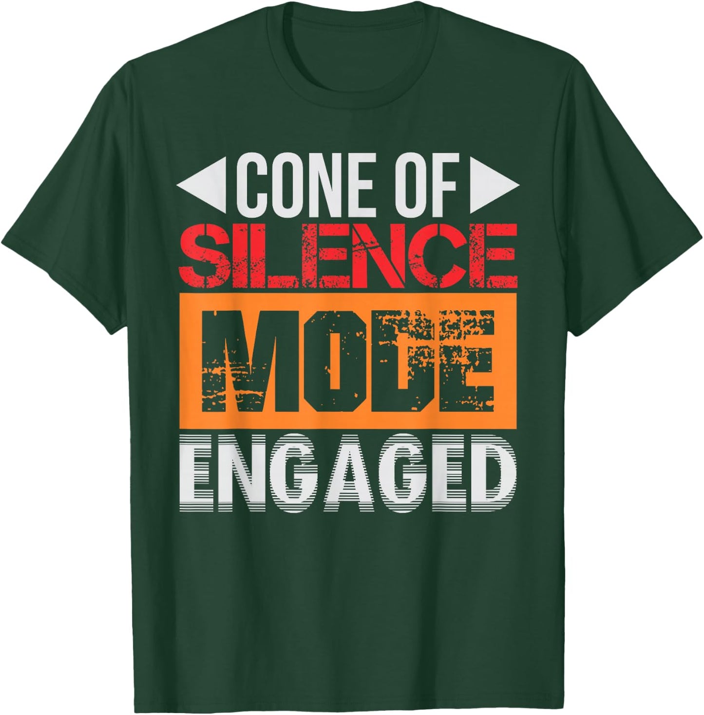 Agile Cone Silence Cave Project Management Funny Gift Shirt T-Shirt - T-Shirt | Forest