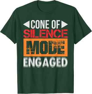 Agile Cone Silence Cave Project Management Funny Gift Shirt T-Shirt - T-Shirt | Forest