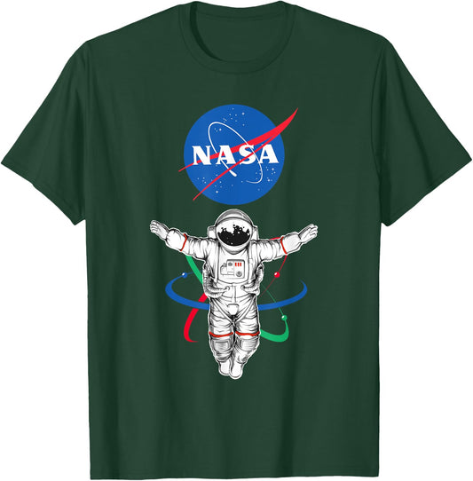 Astronaut Atom NASA T-Shirt - T-Shirt | Forest