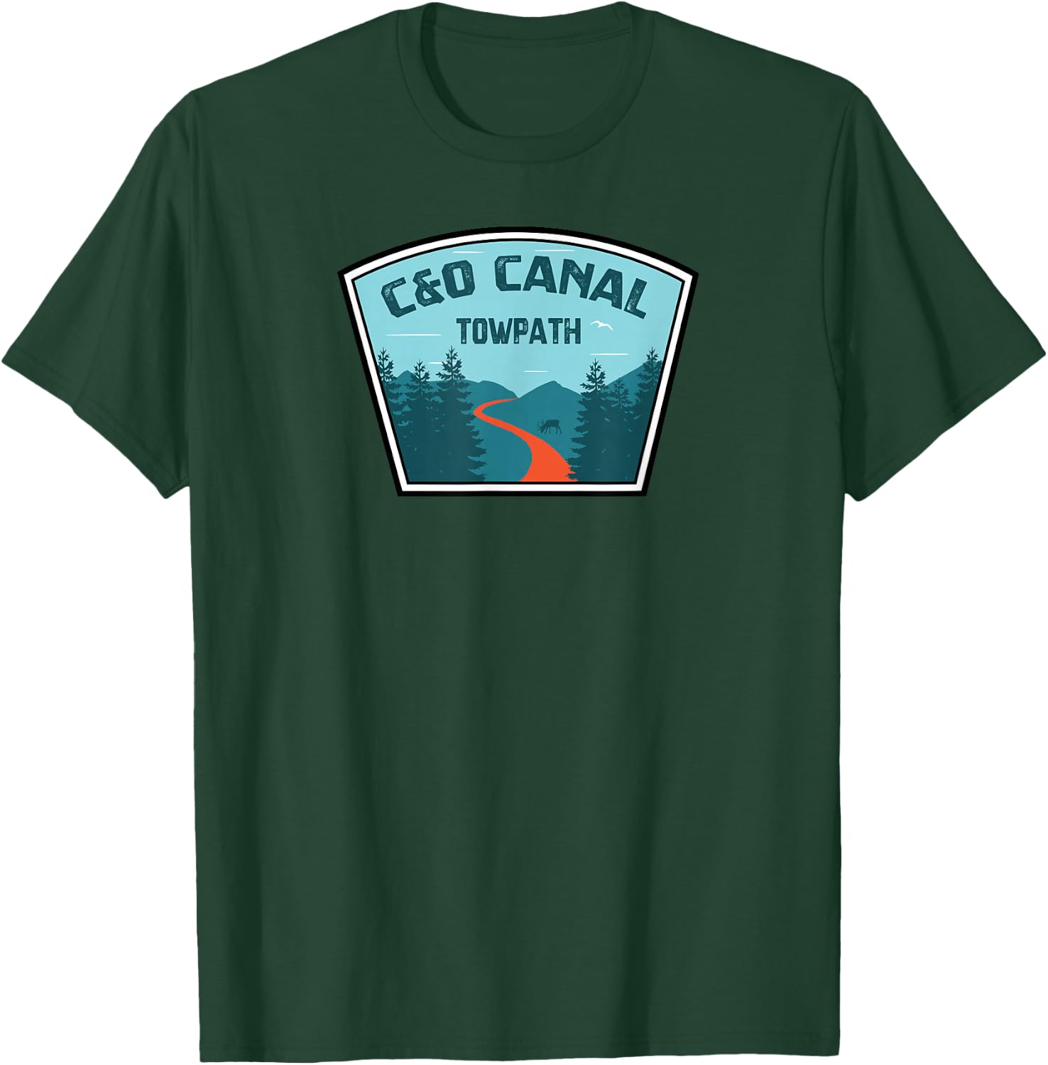 C&O Canal Towpath T-Shirt - T-Shirt | Forest