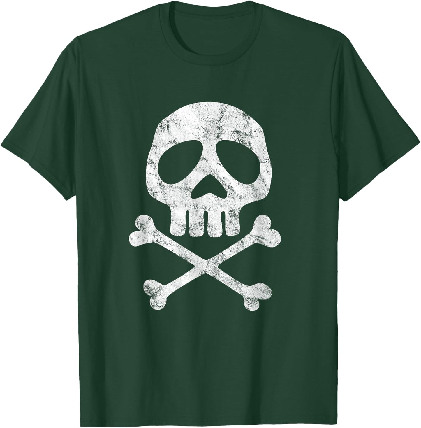 Skull, Space Pirate, Captain Party Halloween Day of the Dead T-Shirt - T-Shirt | Forest