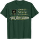 Vintage Proud Army Grammy Camo American Flag Veteran Gift Kids Men T-Shirt - T-Shirt | Forest