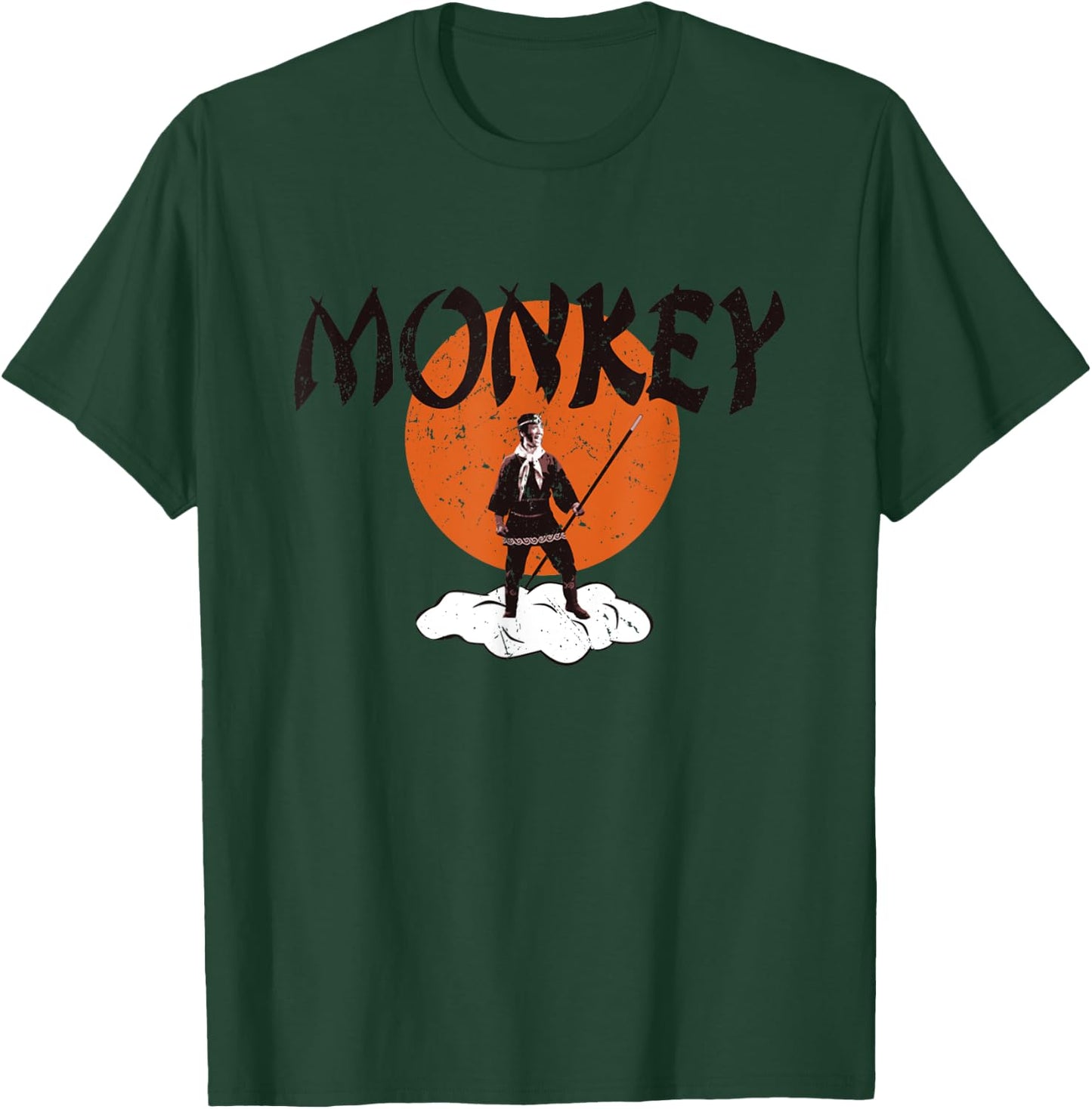 Monkey Magic | Classic Retro 1980's Cult Hit T-Shirt - T-Shirt | Forest