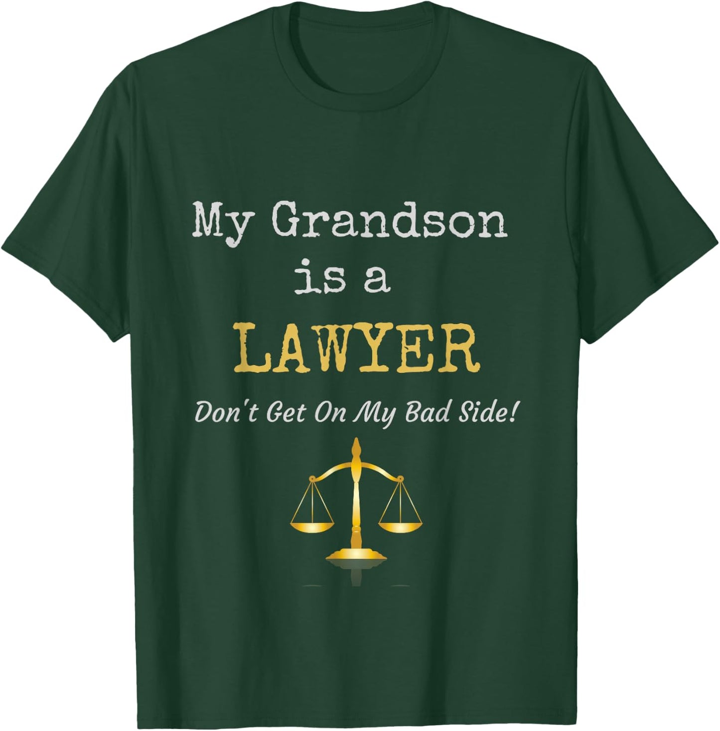 Grandson is a Lawyer Shirt T-Shirt - T-Shirt | Forest