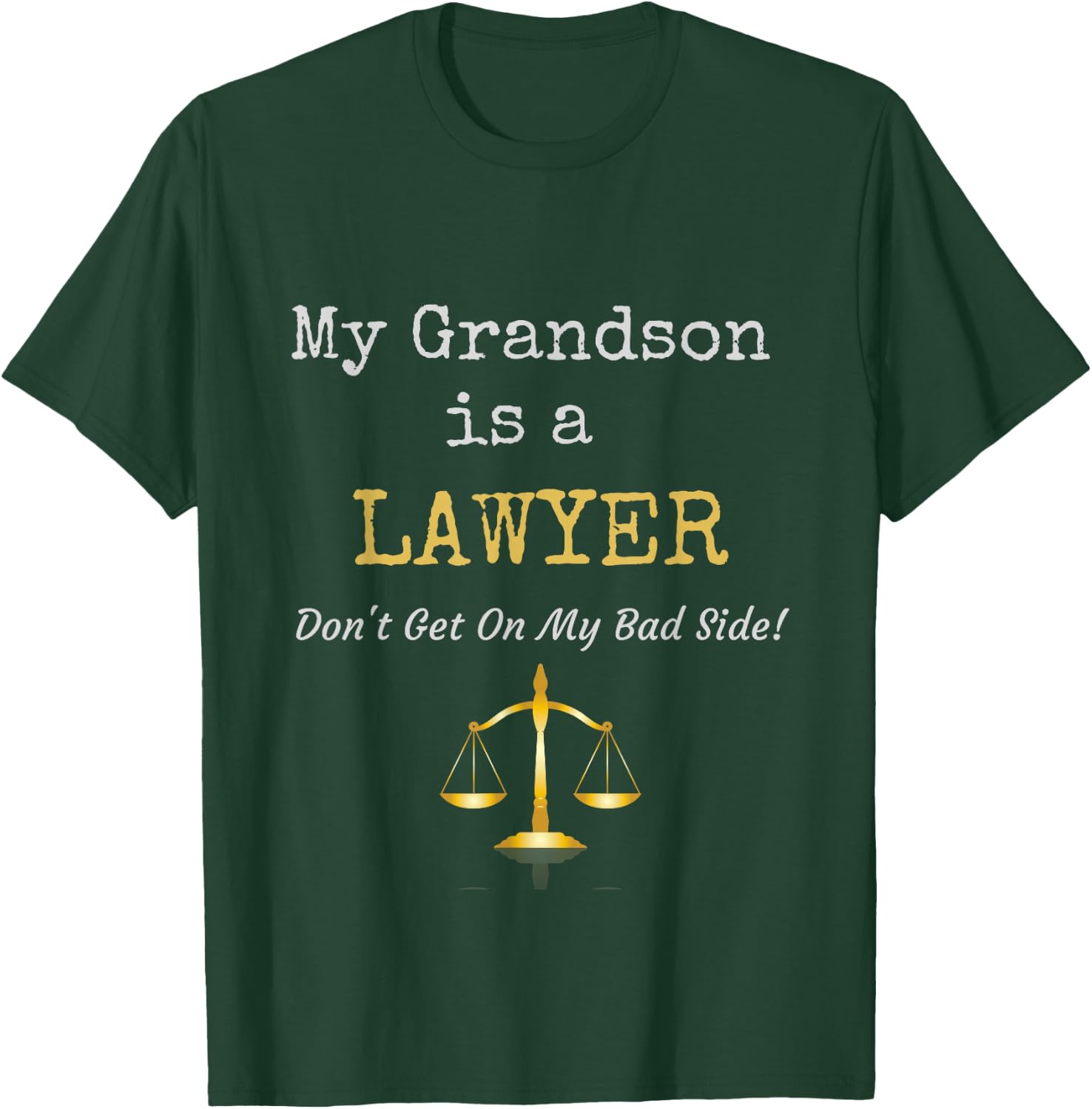 Grandson is a Lawyer Shirt T-Shirt - T-Shirt | Forest