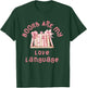 Cute and Unique "Books Are My Love Language" T-Shirt - T-Shirt | Forest