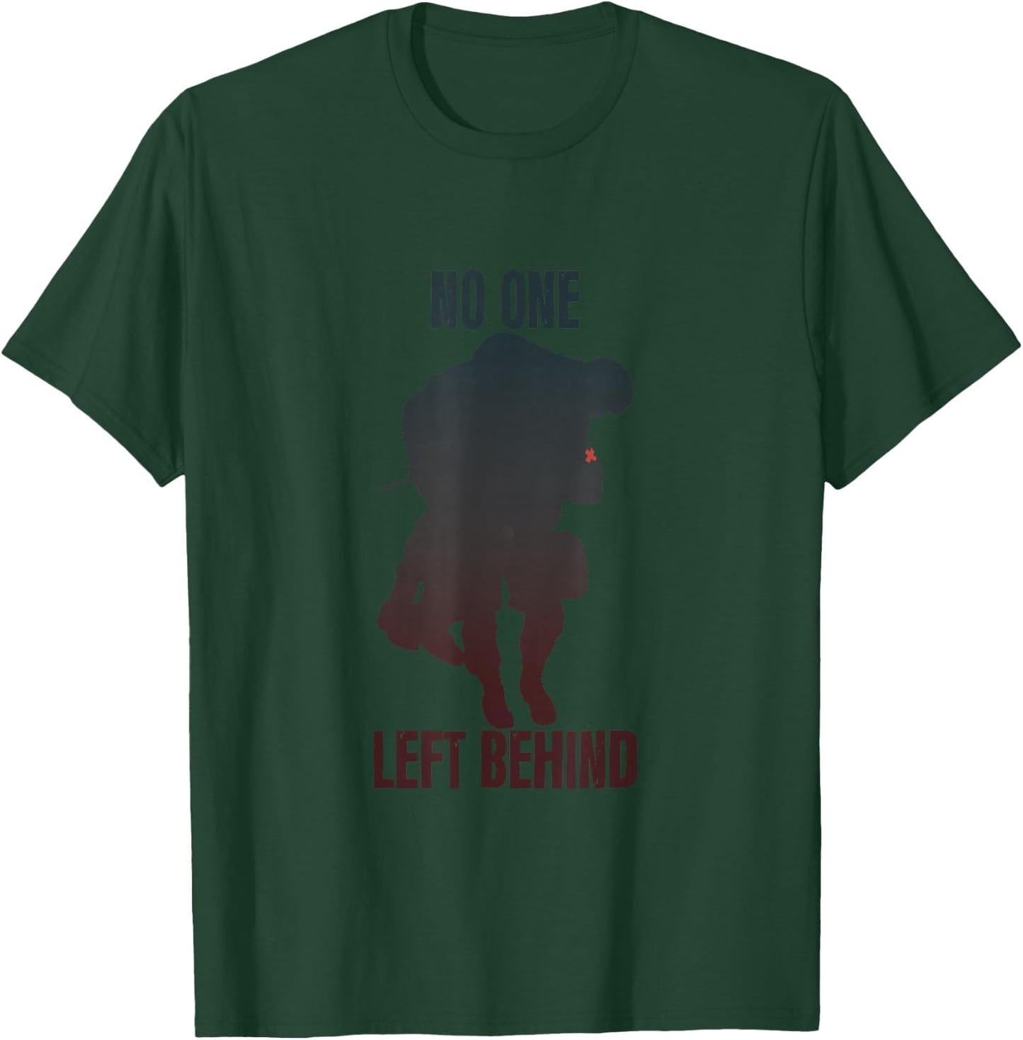 America Military No one left behind T-Shirt - T-Shirt | Forest