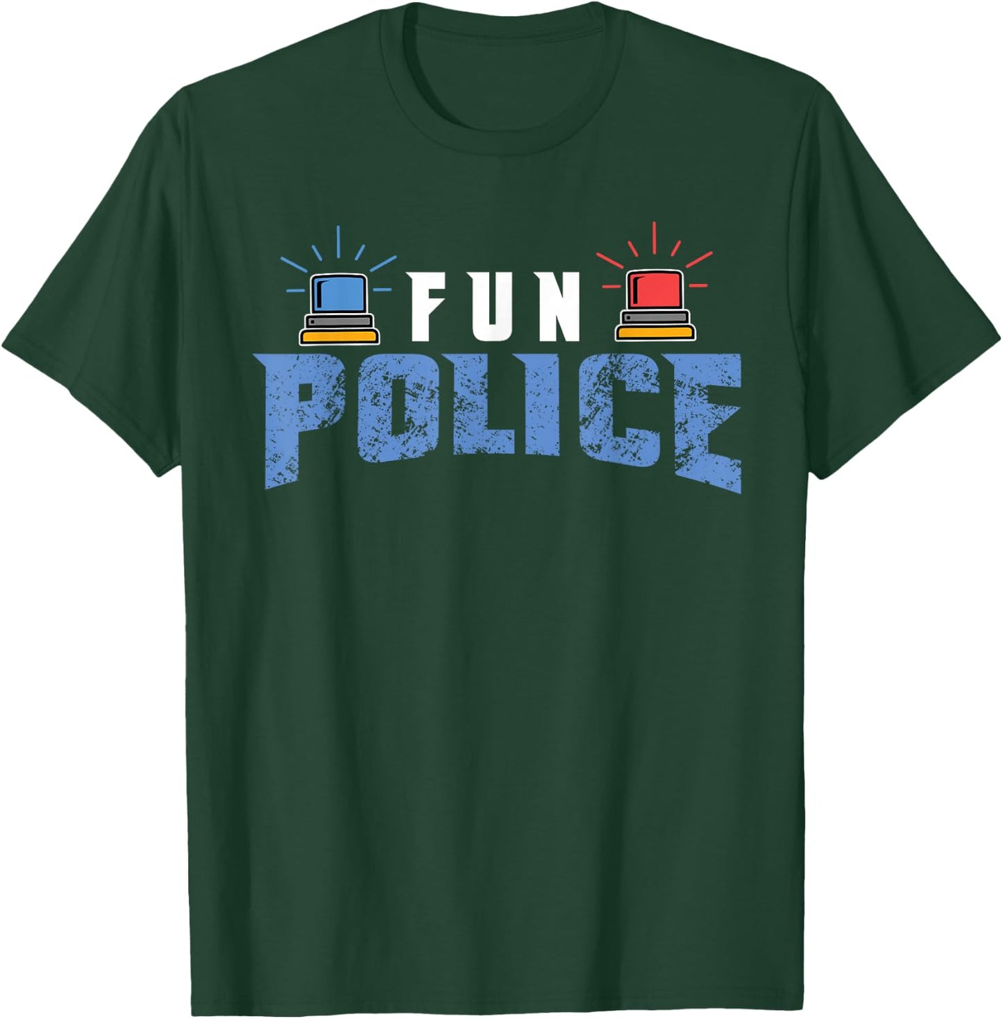 Dance Chaperone Fun Police For Dancing Sheriff State Cop T-Shirt - T-Shirt | Forest