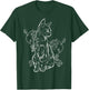 Black Roses Alt Aesthetic Nu Goth Teen Goth Cat T-Shirt - T-Shirt | Forest