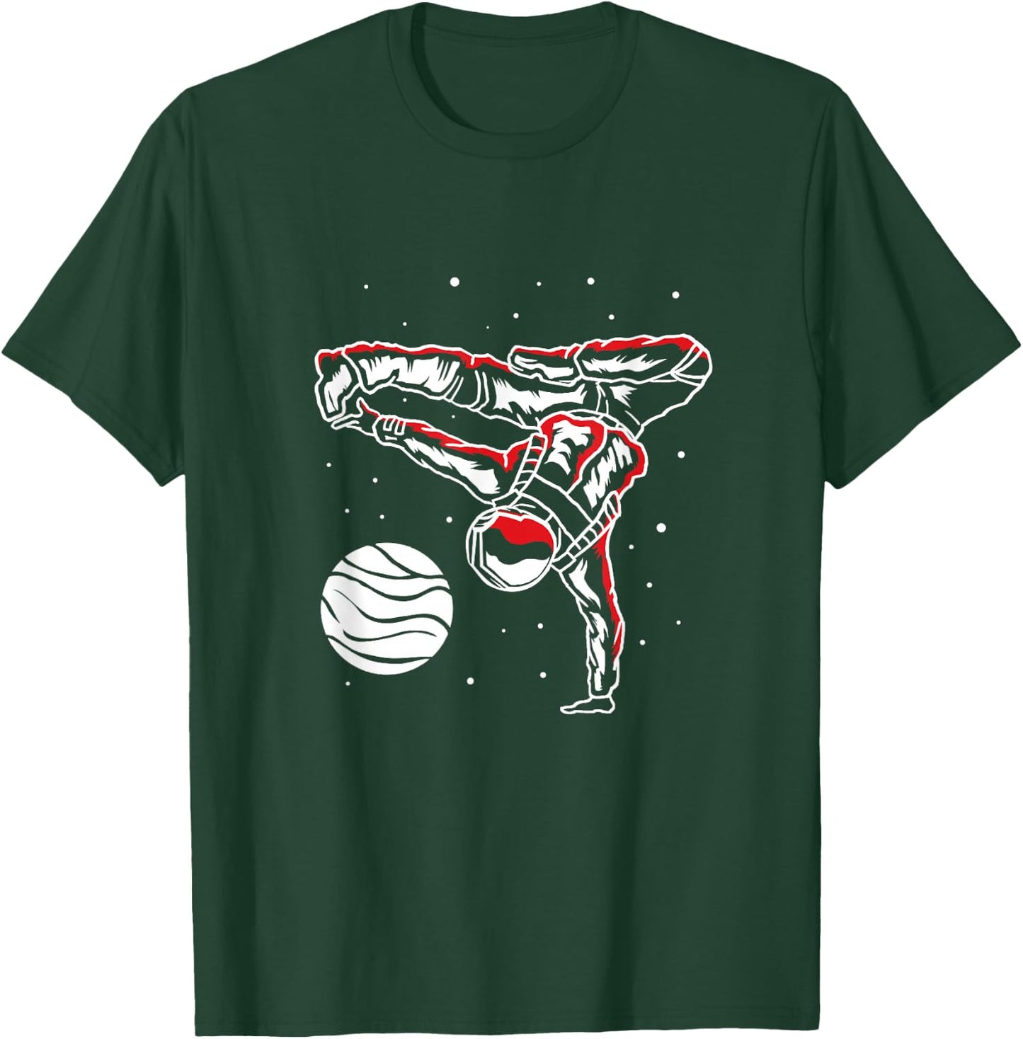 Astronaut Hip-Hop Breakdancing B-Boy Dancer Breakdance T-Shirt - T-Shirt | Forest