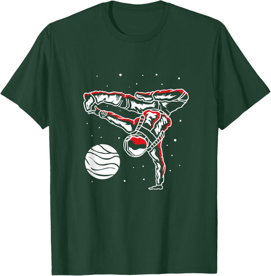 Astronaut Hip-Hop Breakdancing B-Boy Dancer Breakdance T-Shirt - T-Shirt | Forest