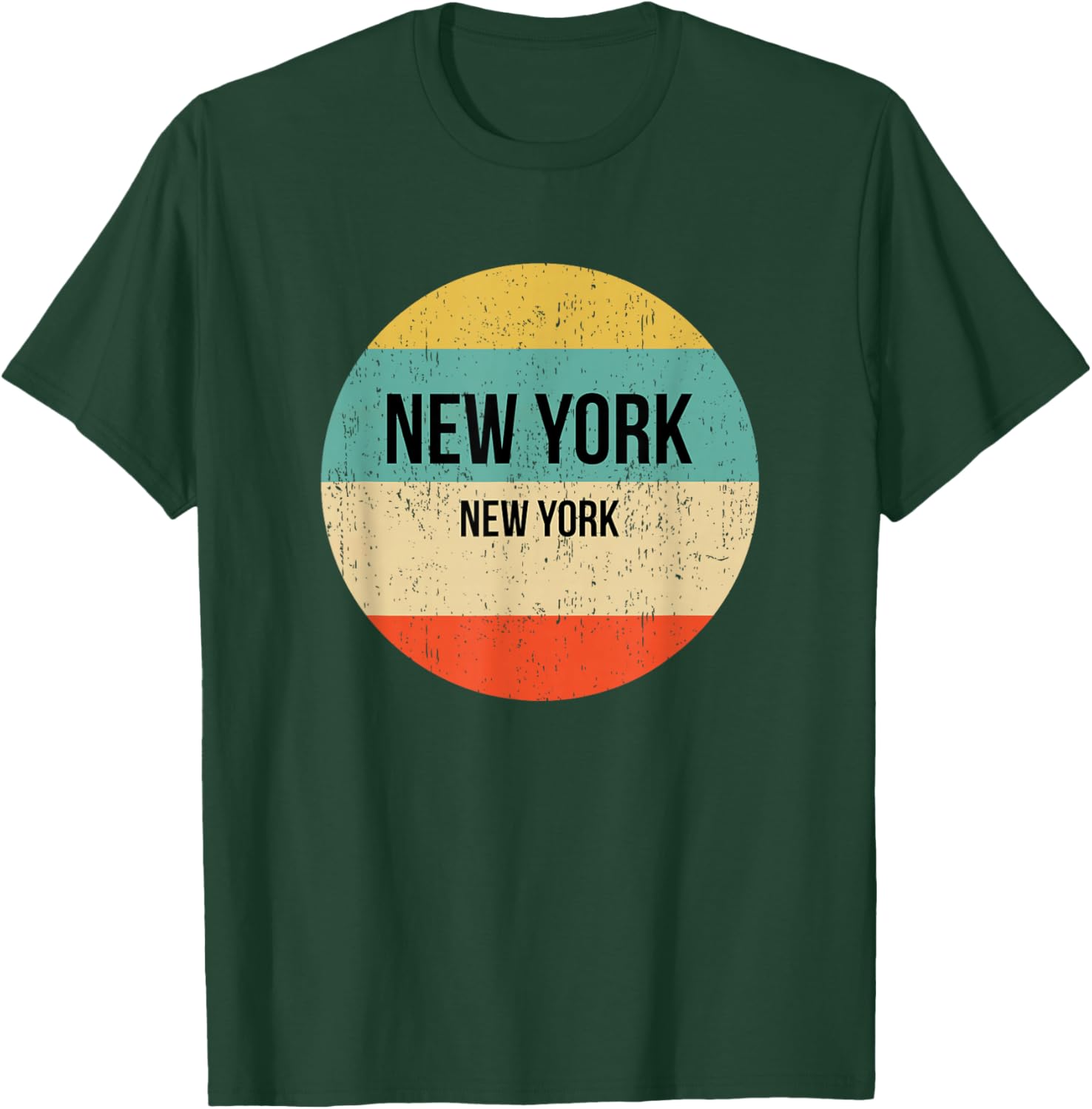 New York New York Shirt | New York T-Shirt - T-Shirt | Forest