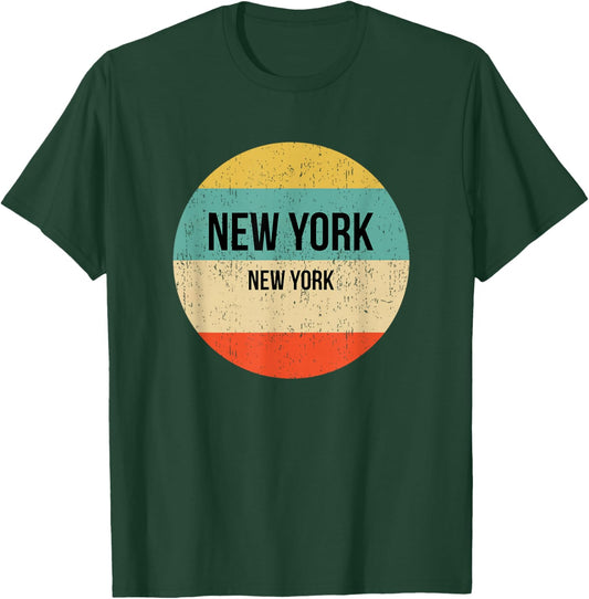 New York New York Shirt | New York T-Shirt - T-Shirt | Forest