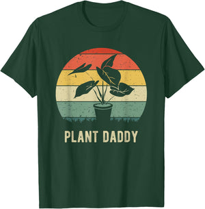 Plant Daddy Nature Botanical Gardener Plant Dad Gardening T-Shirt - T-Shirt | Forest
