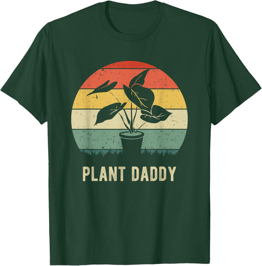 Plant Daddy Nature Botanical Gardener Plant Dad Gardening T-Shirt - T-Shirt | Forest