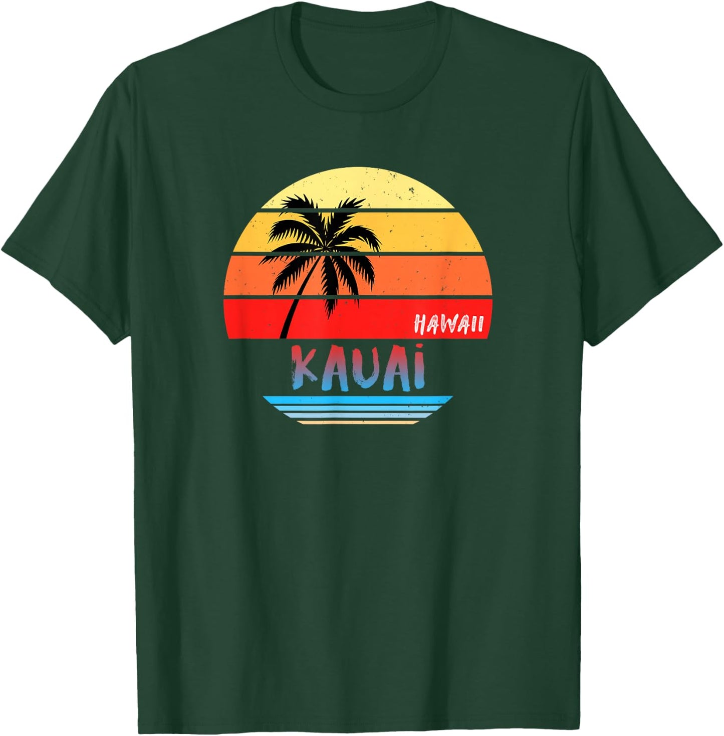 Kauai Shirt | Kauai Hawaii T-Shirt - T-Shirt | Forest