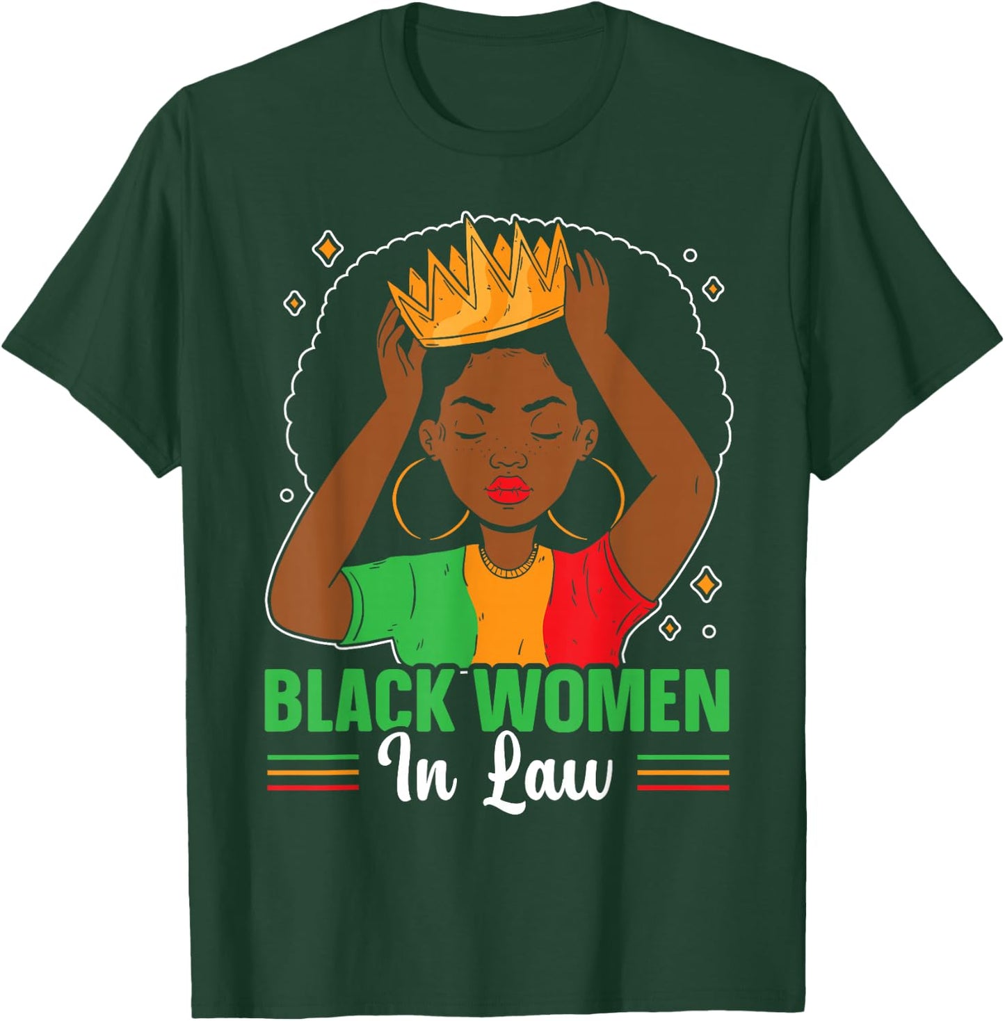 Black History Month Black Pride Law Attorney Black Lawyer T-Shirt - T-Shirt | Forest