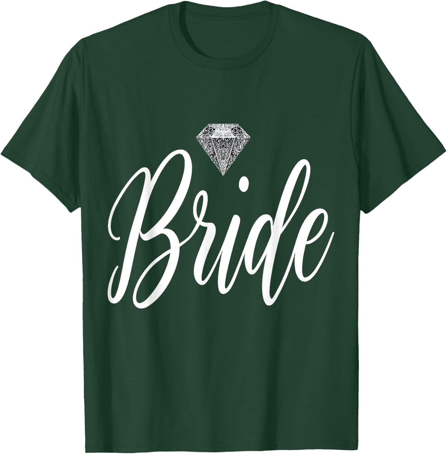 Bride Wedding T-Shirt - T-Shirt | Forest