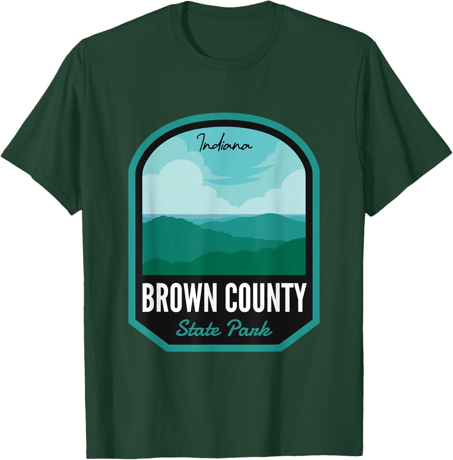 Brown County State Park Indiana T-Shirt - T-Shirt | Forest