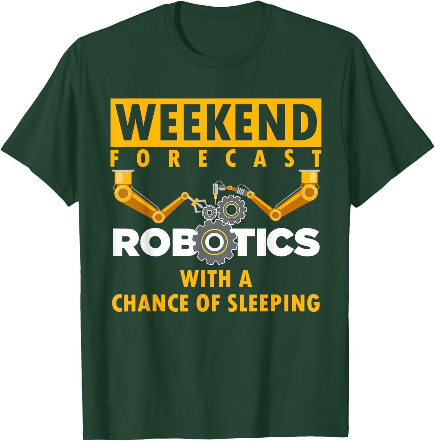 Funny Robotics Art Women Robotics Engineer Robots T-Shirt - T-Shirt | Forest
