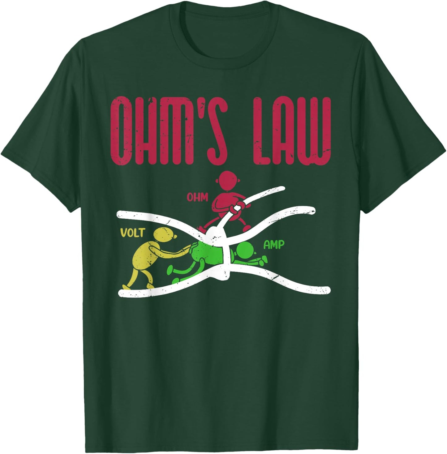 Ohm's Law T-Shirt - T-Shirt | Forest