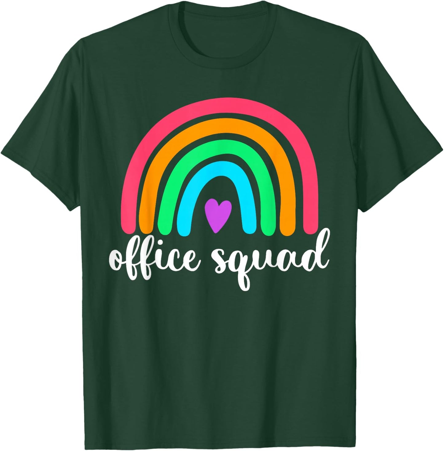 Office Squad Administrative Gifts Assistant School Secretary T-Shirt - T-Shirt | Forest