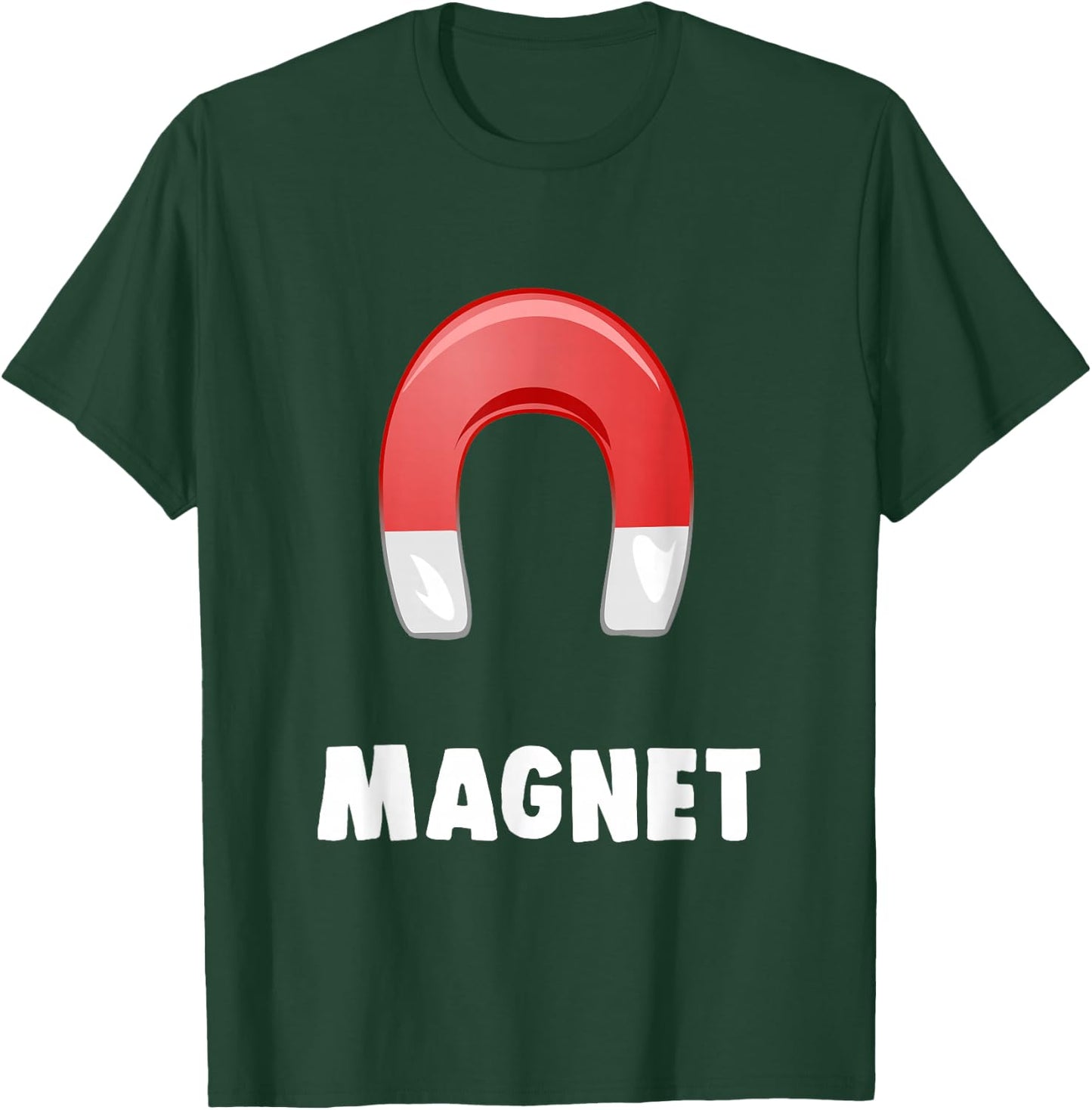 Magnet Matching Halloween Costumes for Couples T-Shirt - T-Shirt | Forest