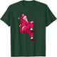 Santa Rock Climbing Christmas Gift T-Shirt - T-Shirt | Forest