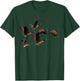 Canada Geese Migrating Birds Flying T-Shirt - T-Shirt | Forest