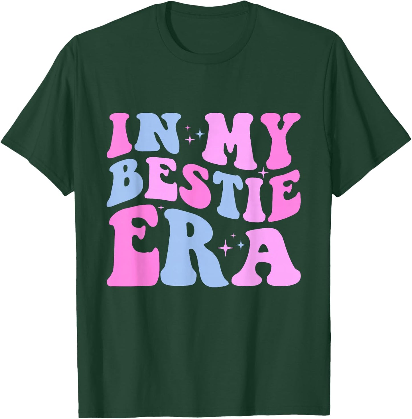 Retro In My Bestie Era T-Shirt - T-Shirt | Forest