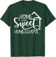 Home Sweet Homeschool Funny Learning At Home T-Shirt - T-Shirt | Forest