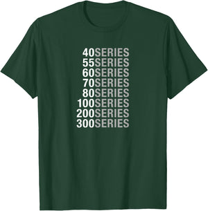 Overland All The Series SUV Cruiser 4WD T-Shirt - T-Shirt | Forest