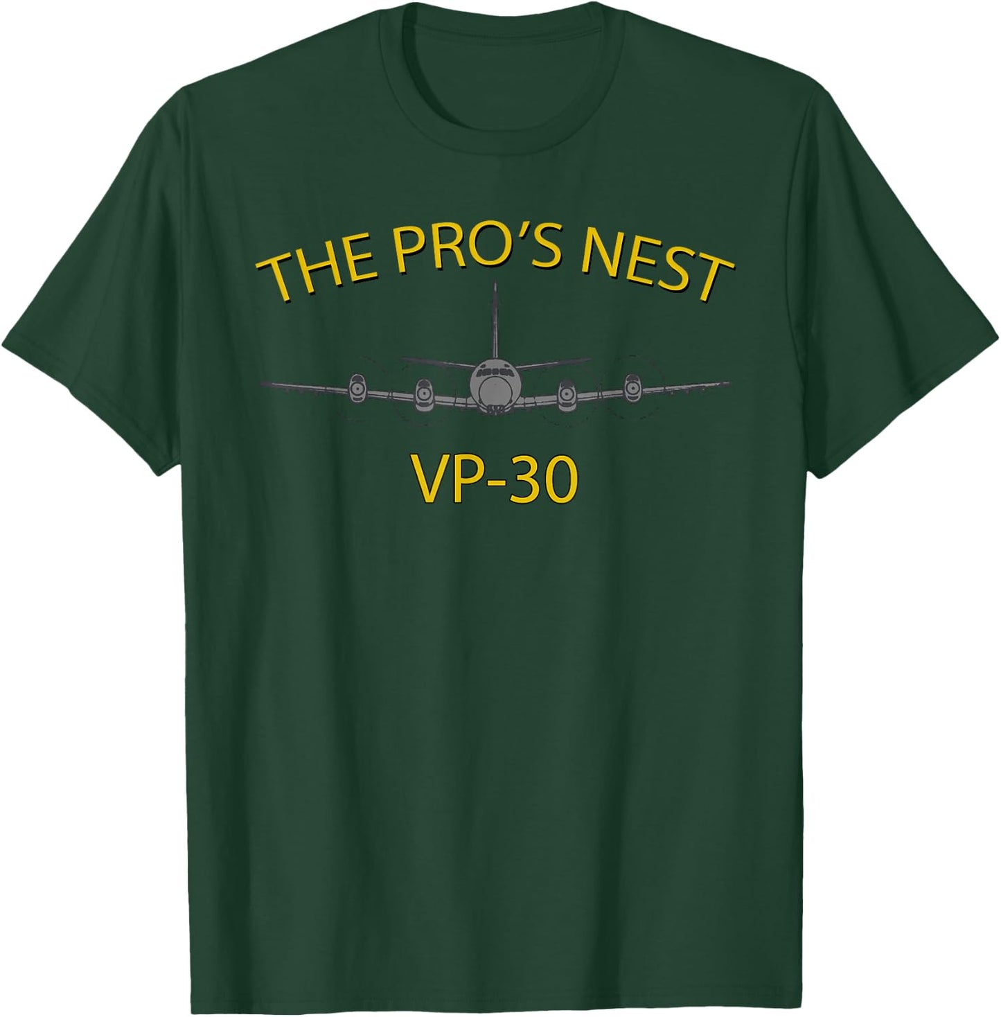 VP-30 "Pro's Nest" P-3 Orion FRS Patrol Squadron T-Shirt - T-Shirt | Forest